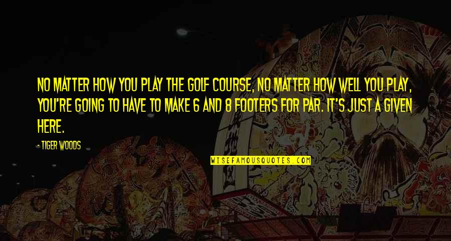 Dsox Stock Quotes By Tiger Woods: No matter how you play the golf course, Dsox Stock Quotes By Tiger Woods: No matter how you play the golf course,