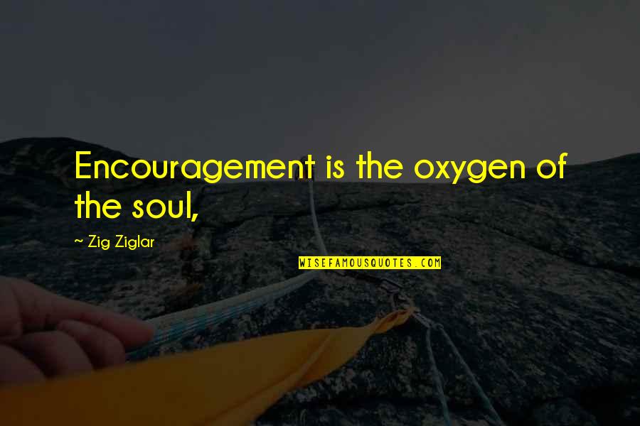 Duchmaus Quotes By Zig Ziglar: Encouragement is the oxygen of the soul, Duchmaus Quotes By Zig Ziglar: Encouragement is the oxygen of the soul,