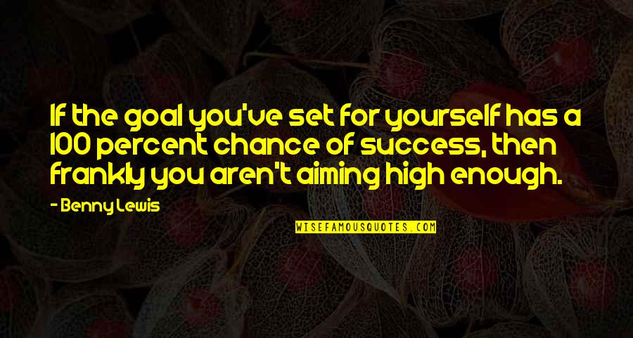 Duck Dynasty Camo Quotes By Benny Lewis: If the goal you've set for yourself has Duck Dynasty Camo Quotes By Benny Lewis: If the goal you've set for yourself has