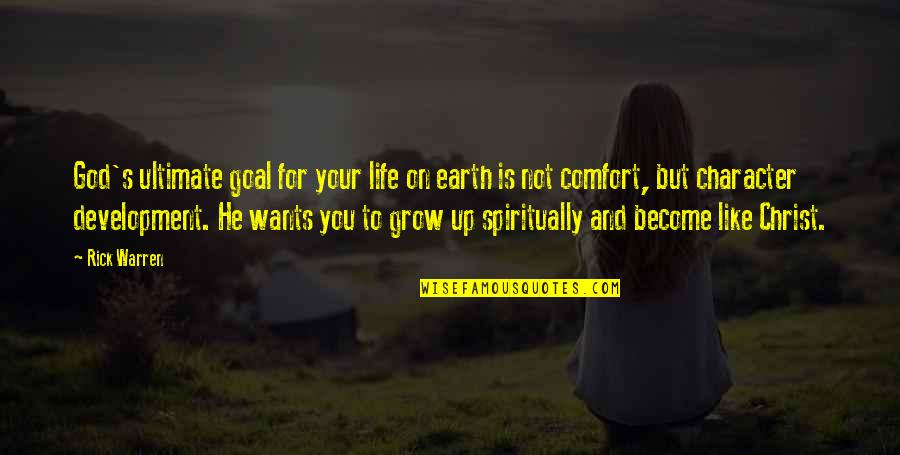 Duimpje Quotes By Rick Warren: God's ultimate goal for your life on earth Duimpje Quotes By Rick Warren: God's ultimate goal for your life on earth