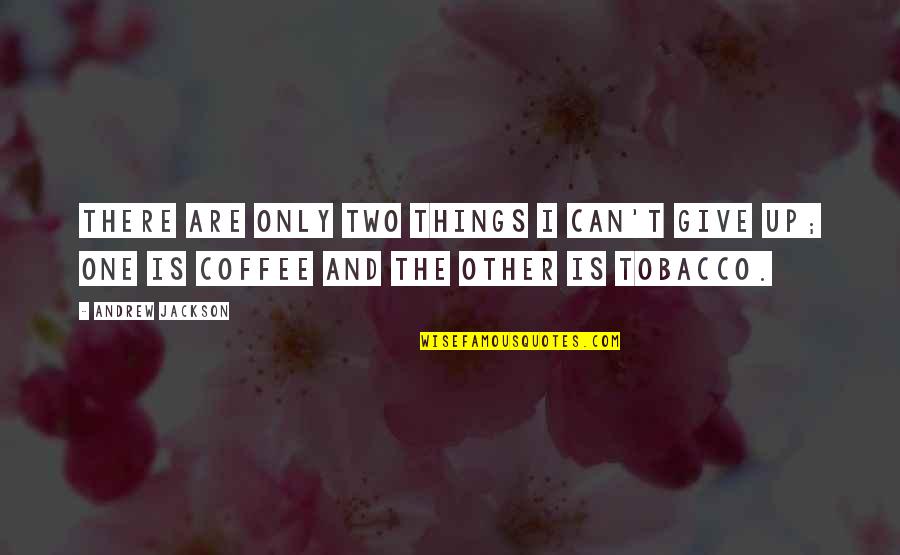 Dull As Dishwater Quotes By Andrew Jackson: There are only two things I can't give
