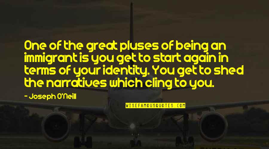 Dumoulin Electronic Quotes By Joseph O'Neill: One of the great pluses of being an Dumoulin Electronic Quotes By Joseph O'Neill: One of the great pluses of being an