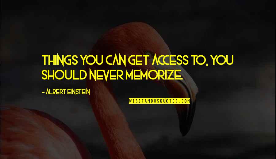Durarara Shizuo Quotes By Albert Einstein: Things you can get access to, you should Durarara Shizuo Quotes By Albert Einstein: Things you can get access to, you should