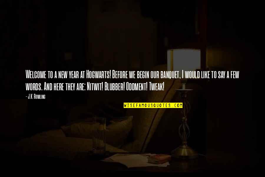 Dursleys Departing Quotes By J.K. Rowling: Welcome to a new year at Hogwarts! Before