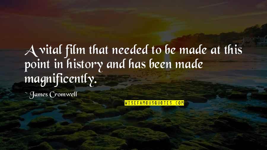 Dusted Magazine Quotes By James Cromwell: A vital film that needed to be made Dusted Magazine Quotes By James Cromwell: A vital film that needed to be made