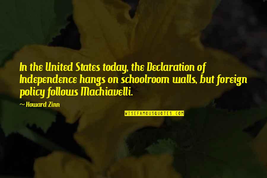 Duvaliers Moniker Quotes By Howard Zinn: In the United States today, the Declaration of Duvaliers Moniker Quotes By Howard Zinn: In the United States today, the Declaration of