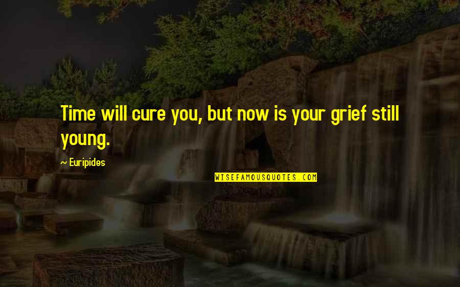 Dylusions Quintessential Quotes By Euripides: Time will cure you, but now is your