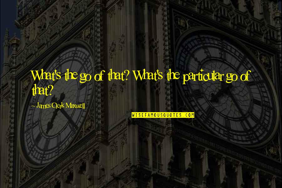 Eased Granite Quotes By James Clerk Maxwell: What's the go of that? What's the particular Eased Granite Quotes By James Clerk Maxwell: What's the go of that? What's the particular