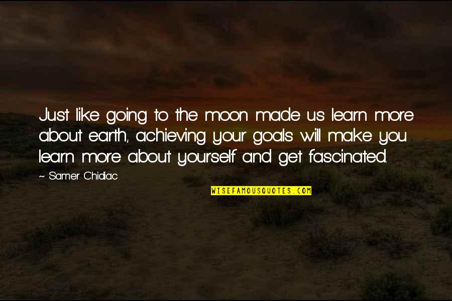 Eating With Family Quotes By Samer Chidiac: Just like going to the moon made us