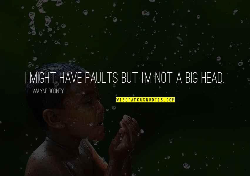 Ebbighausen Weebly Quotes By Wayne Rooney: I might have faults but I'm not a