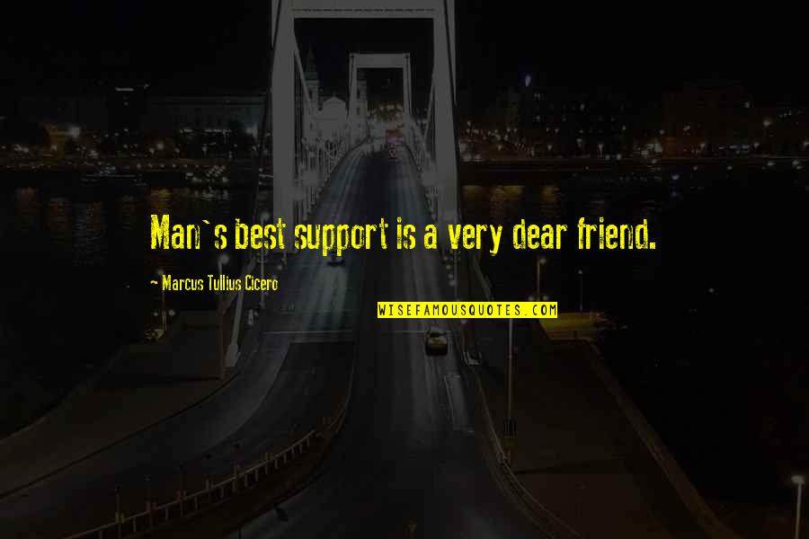 Economics In 100 Quotes By Marcus Tullius Cicero: Man's best support is a very dear friend. Economics In 100 Quotes By Marcus Tullius Cicero: Man's best support is a very dear friend.
