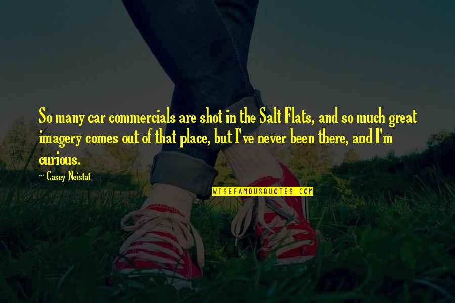 Ed Warren Famous Quotes By Casey Neistat: So many car commercials are shot in the Ed Warren Famous Quotes By Casey Neistat: So many car commercials are shot in the