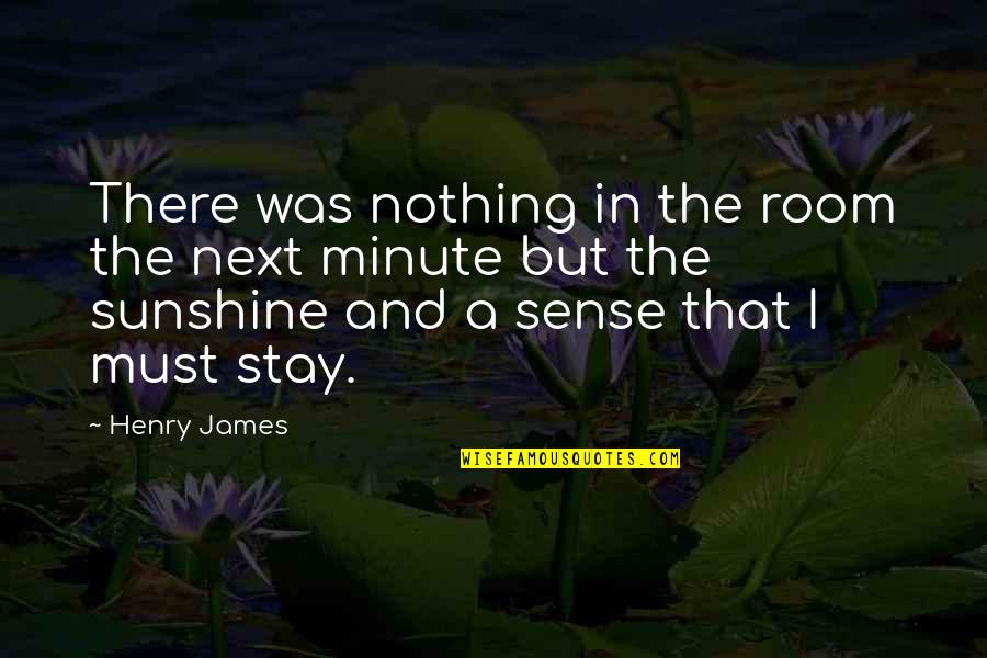 Edward Ferrars Quotes By Henry James: There was nothing in the room the next