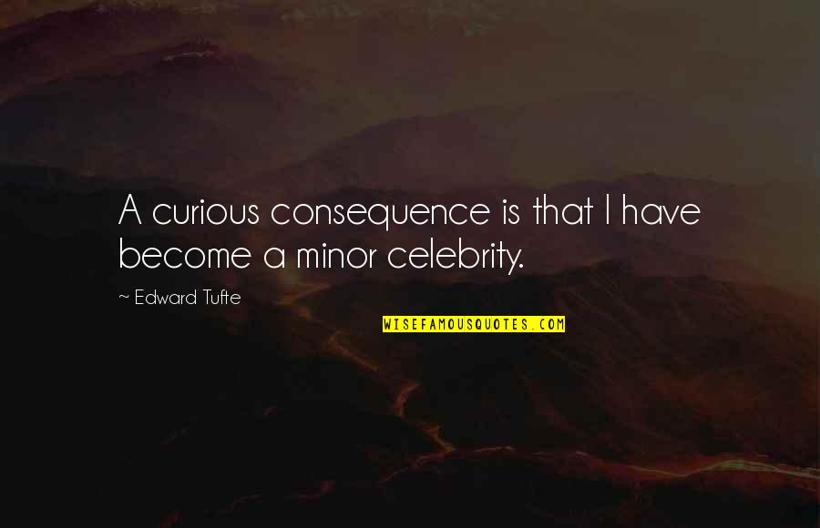 Edward R. Tufte Quotes By Edward Tufte: A curious consequence is that I have become