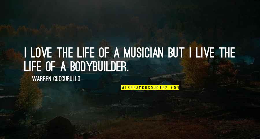 Eeyore Thistle Quotes By Warren Cuccurullo: I love the life of a musician but