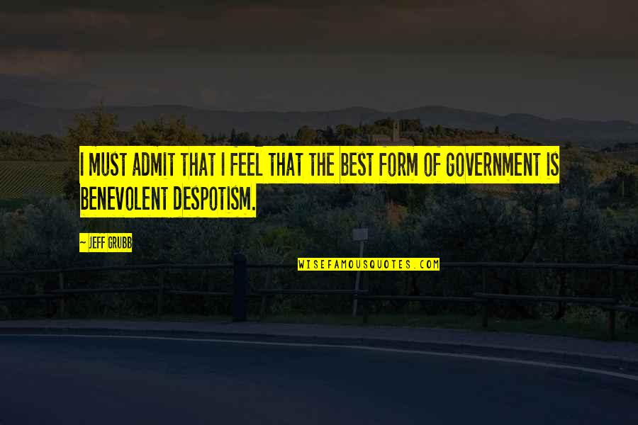 Effective Business Communication Quotes By Jeff Grubb: I must admit that I feel that the