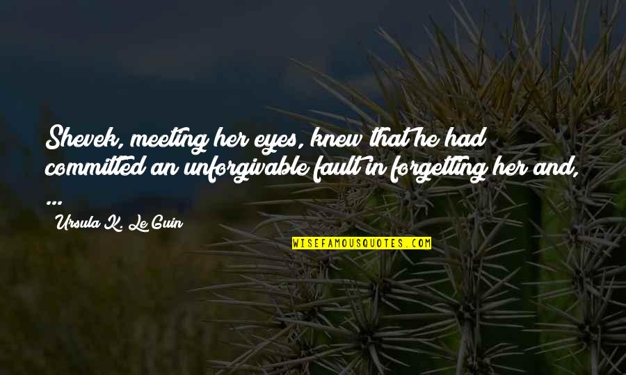 Effortless Action Quotes By Ursula K. Le Guin: Shevek, meeting her eyes, knew that he had