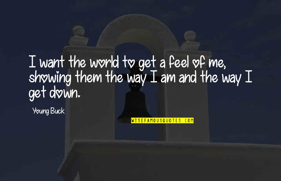 Efrat Surasky Quotes By Young Buck: I want the world to get a feel Efrat Surasky Quotes By Young Buck: I want the world to get a feel