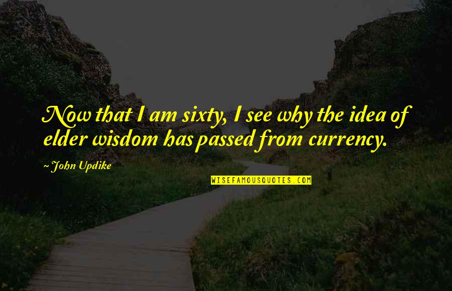 Efstathiadis Quotes By John Updike: Now that I am sixty, I see why