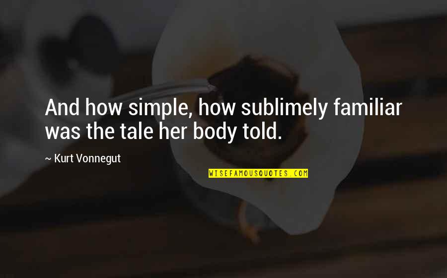 Eichholtz Chandelier Quotes By Kurt Vonnegut: And how simple, how sublimely familiar was the