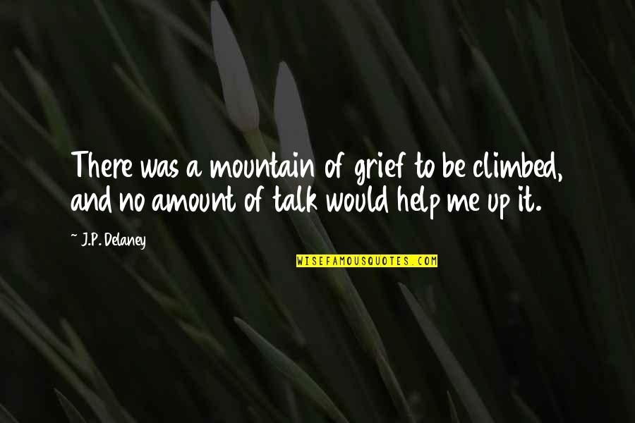 Eid Blessing Quotes By J.P. Delaney: There was a mountain of grief to be