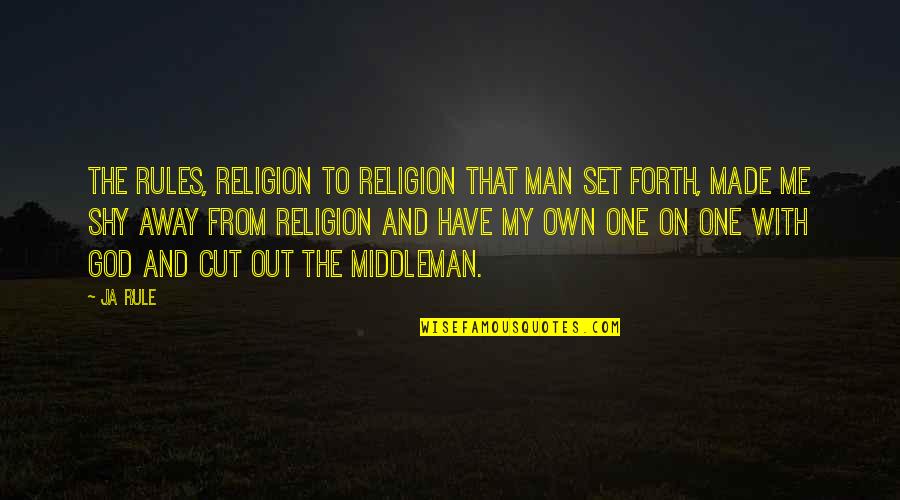 Eid-ul-adha Greetings Quotes By Ja Rule: The rules, religion to religion that man set