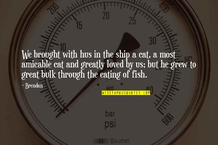 Eigentlich Wollte Quotes By Brendan: We brought with hus in the ship a Eigentlich Wollte Quotes By Brendan: We brought with hus in the ship a