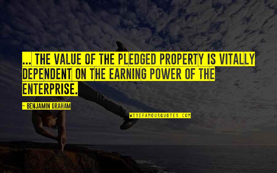 Einstein Magic Quote Quotes By Benjamin Graham: ... the value of the pledged property is Einstein Magic Quote Quotes By Benjamin Graham: ... the value of the pledged property is