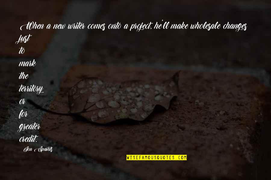 Eisenbach Tresore Quotes By Jon Spaihts: When a new writer comes onto a project, Eisenbach Tresore Quotes By Jon Spaihts: When a new writer comes onto a project,