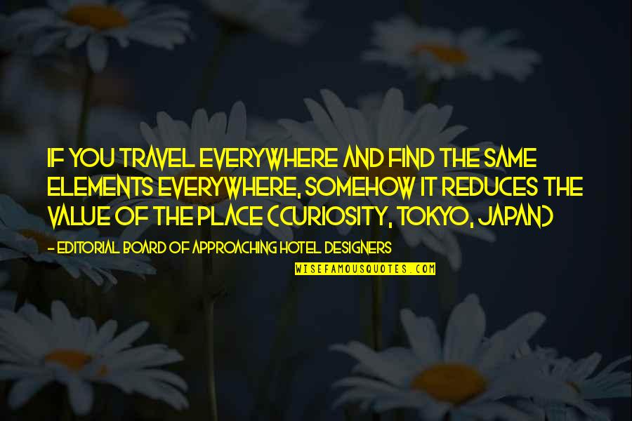Ekholm Snowmobile Quotes By Editorial Board Of Approaching Hotel Designers: If you travel everywhere and find the same