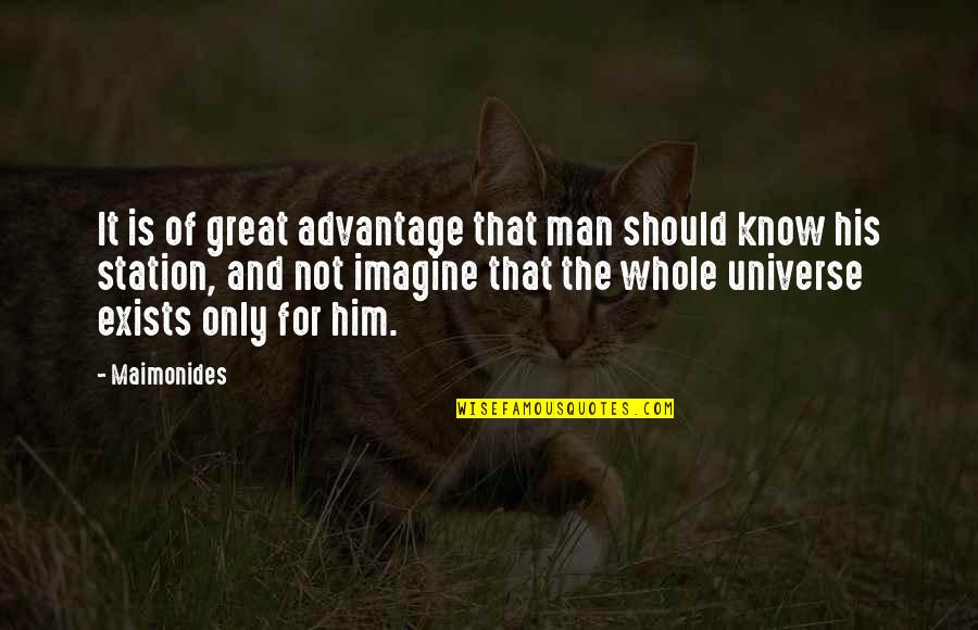 Ekspres Gazeta Quotes By Maimonides: It is of great advantage that man should