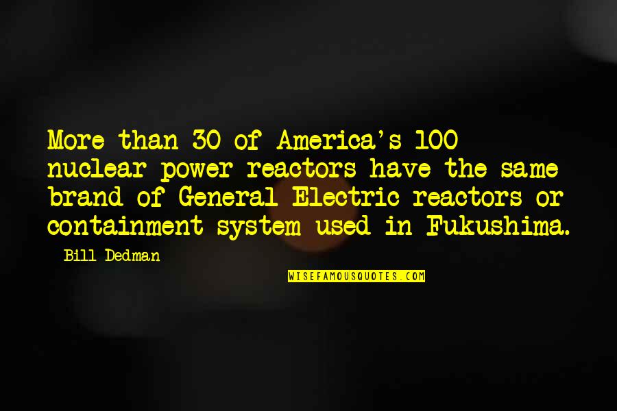 Electric Quotes By Bill Dedman: More than 30 of America's 100 nuclear power