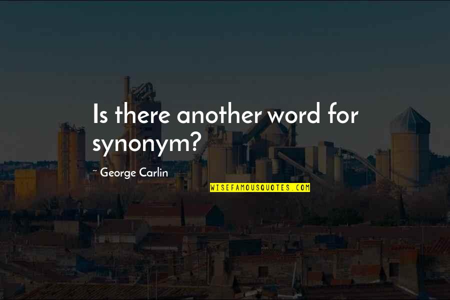 Electrician Price Quotes By George Carlin: Is there another word for synonym?