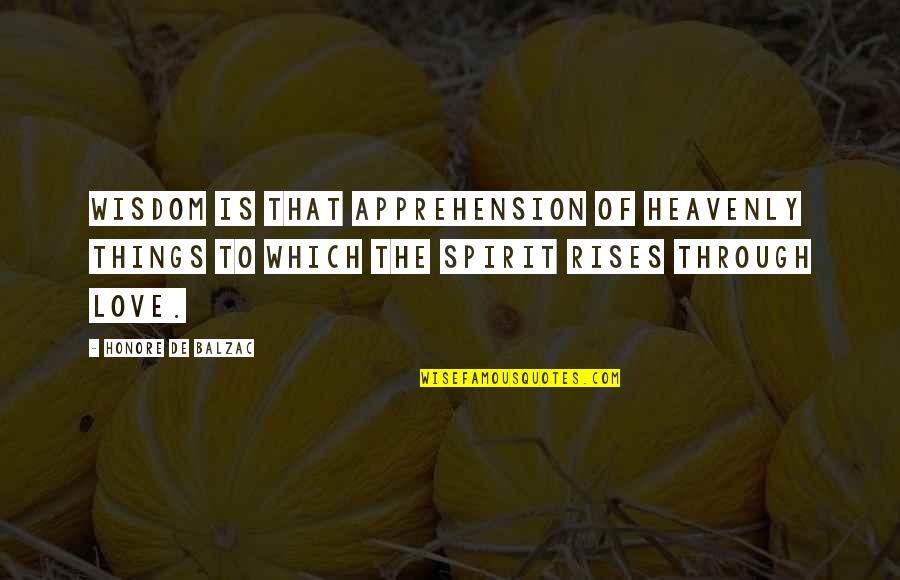 Electrocardiogram Technician Quotes By Honore De Balzac: Wisdom is that apprehension of heavenly things to Electrocardiogram Technician Quotes By Honore De Balzac: Wisdom is that apprehension of heavenly things to