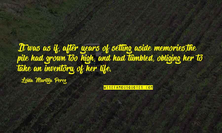 Electronics In School Quotes By Loida Maritza Perez: It was as if, after years of setting