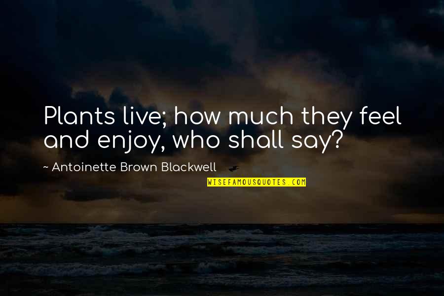 Elefantes Dibujos Quotes By Antoinette Brown Blackwell: Plants live; how much they feel and enjoy, Elefantes Dibujos Quotes By Antoinette Brown Blackwell: Plants live; how much they feel and enjoy,