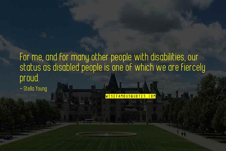Elinor Dashwood Character Quotes By Stella Young: For me, and for many other people with Elinor Dashwood Character Quotes By Stella Young: For me, and for many other people with