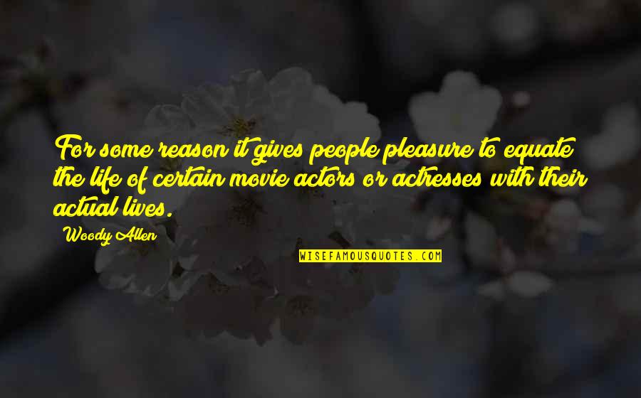 Elisa Beristain Quotes By Woody Allen: For some reason it gives people pleasure to Elisa Beristain Quotes By Woody Allen: For some reason it gives people pleasure to