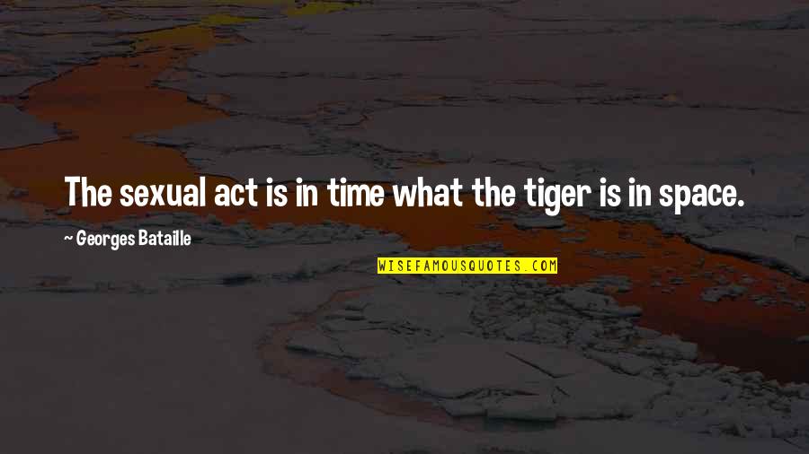 Elitism Synonyms Quotes By Georges Bataille: The sexual act is in time what the Elitism Synonyms Quotes By Georges Bataille: The sexual act is in time what the