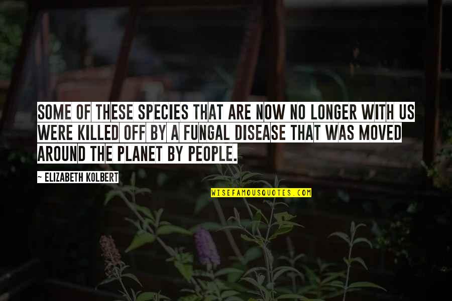 Elizabeth Kolbert Quotes By Elizabeth Kolbert: Some of these species that are now no