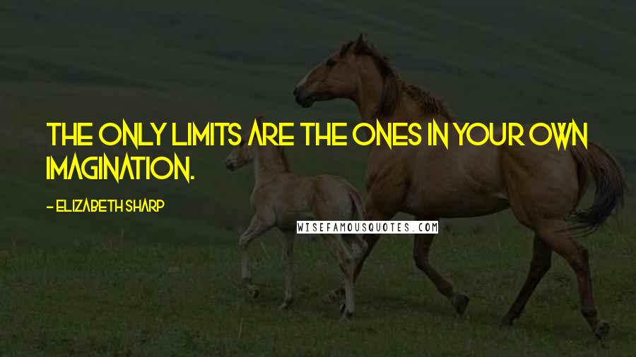 Elizabeth Sharp quotes: The only limits are the ones in your own imagination.