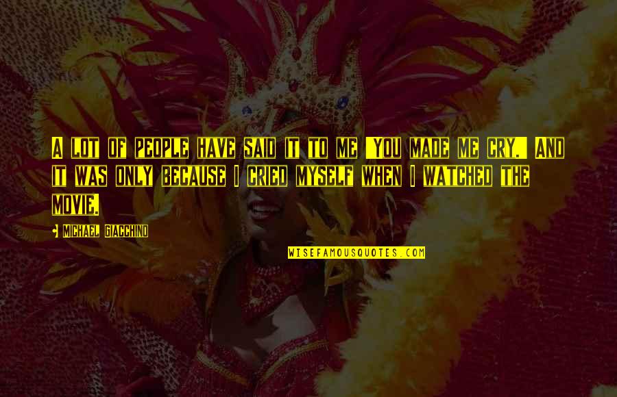 Eljo Aruba Quotes By Michael Giacchino: A lot of people have said it to Eljo Aruba Quotes By Michael Giacchino: A lot of people have said it to