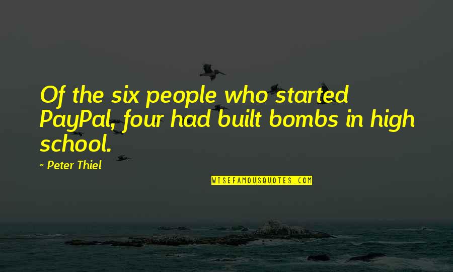 Ellen Corby Quotes By Peter Thiel: Of the six people who started PayPal, four