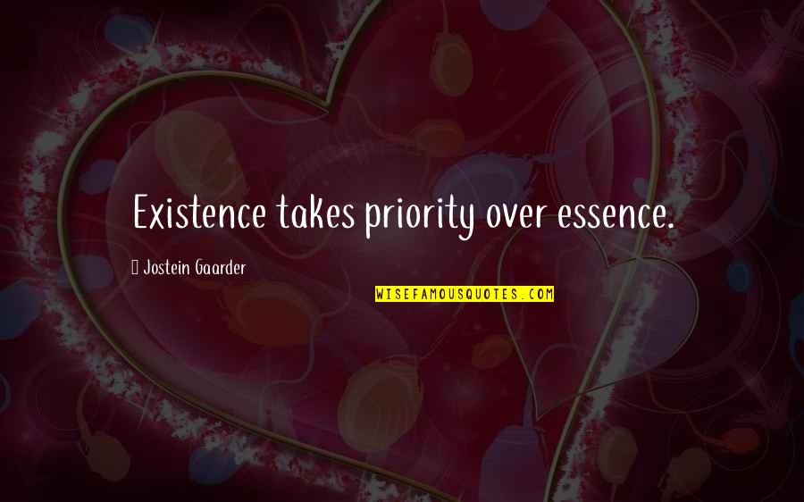 Emacs Select Between Quotes By Jostein Gaarder: Existence takes priority over essence.