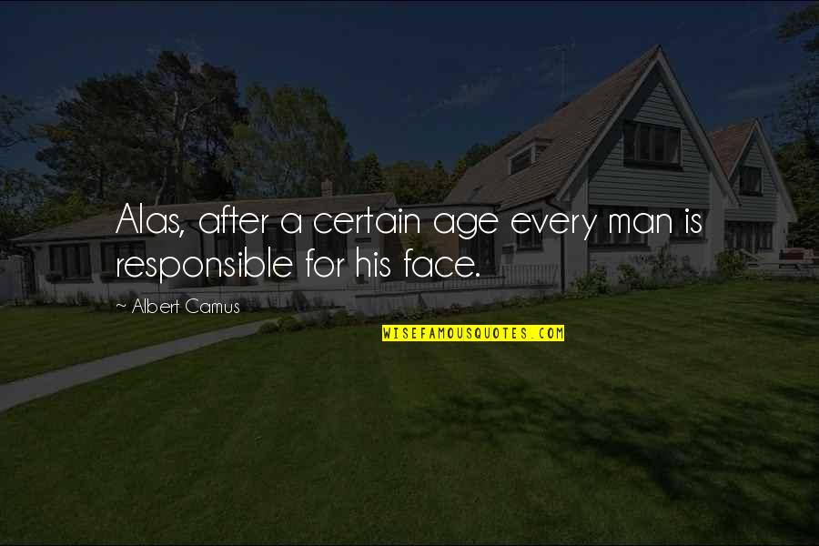 Emanuella Video Quotes By Albert Camus: Alas, after a certain age every man is
