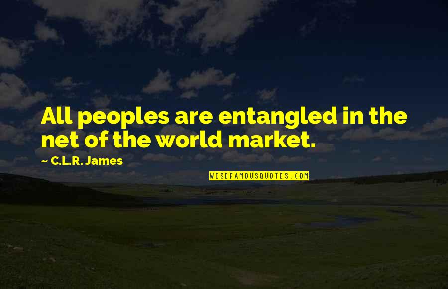 Embargo Def Quotes By C.L.R. James: All peoples are entangled in the net of Embargo Def Quotes By C.L.R. James: All peoples are entangled in the net of