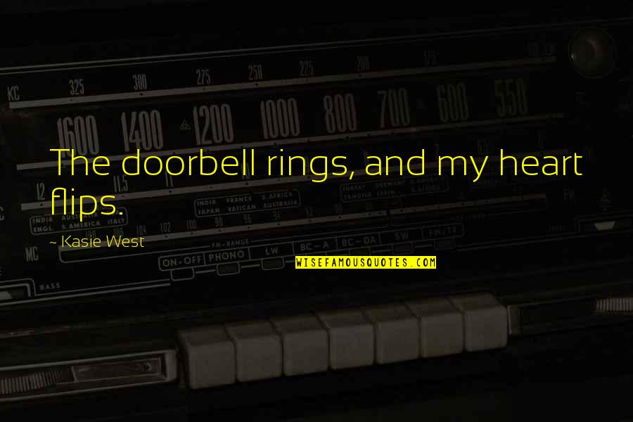 Embargo On Cuba Quotes By Kasie West: The doorbell rings, and my heart flips. Embargo On Cuba Quotes By Kasie West: The doorbell rings, and my heart flips.