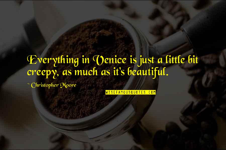 Embossing Leather Quotes By Christopher Moore: Everything in Venice is just a little bit Embossing Leather Quotes By Christopher Moore: Everything in Venice is just a little bit