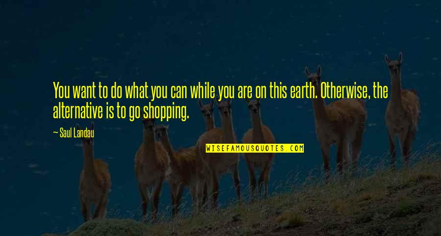 Embutidora Quotes By Saul Landau: You want to do what you can while Embutidora Quotes By Saul Landau: You want to do what you can while