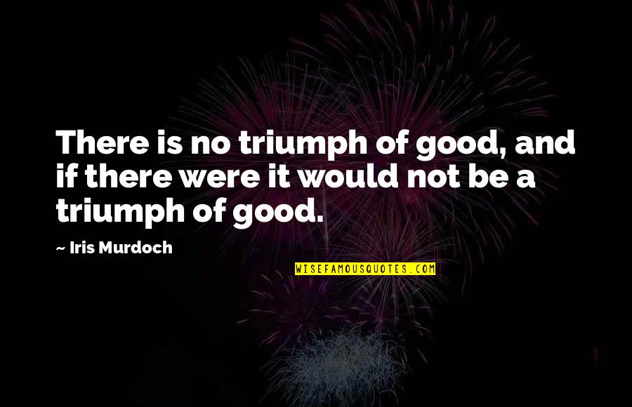 Emelt Informatika Quotes By Iris Murdoch: There is no triumph of good, and if